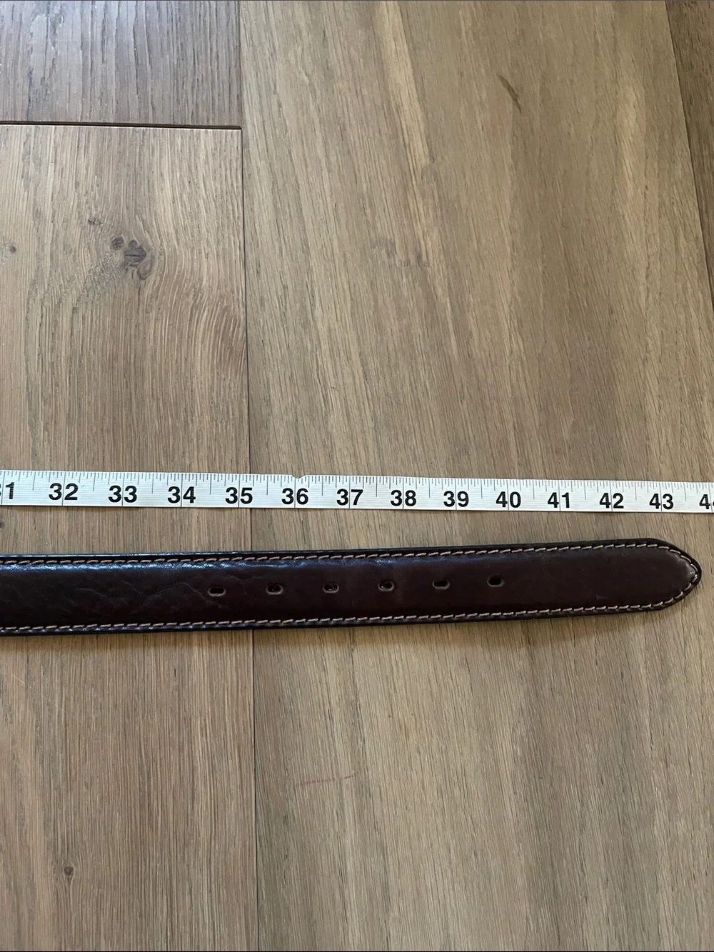 Marco Celli Made In Italy Men’s Brown Leather Belt Size 105/120